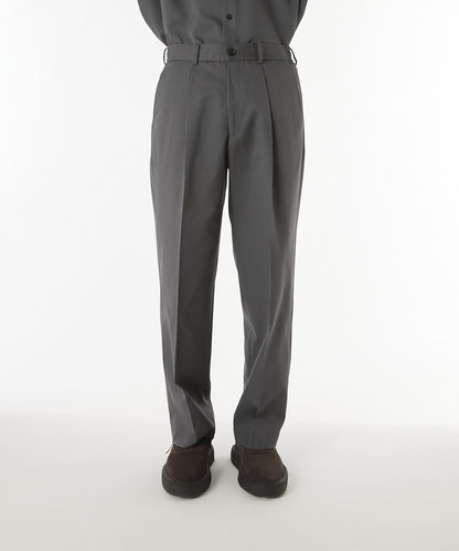 N.HOOLYWOOD 1TUCK PANTS-BLACK