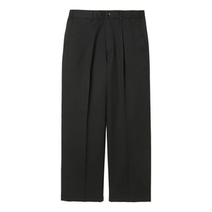 N.HOOLYWOOD 1TUCK PANTS-BLACK