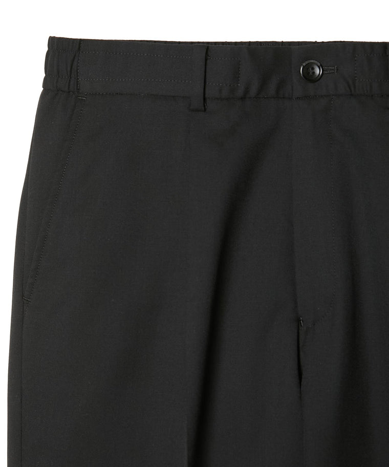 N.HOOLYWOOD 1TUCK PANTS-BLACK