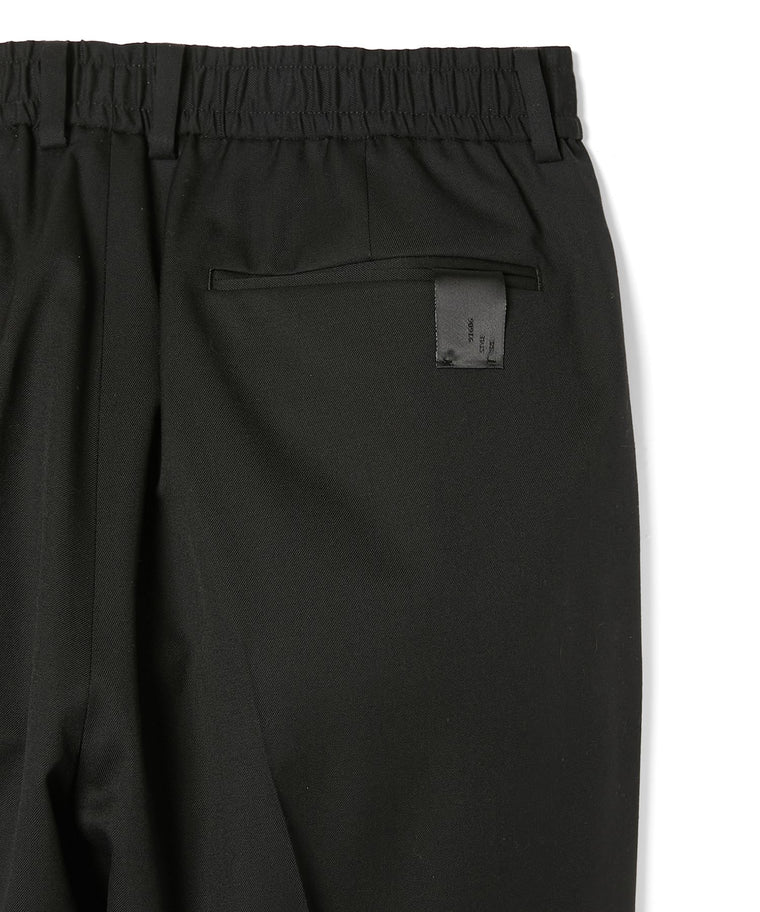 N.HOOLYWOOD 1TUCK PANTS-BLACK