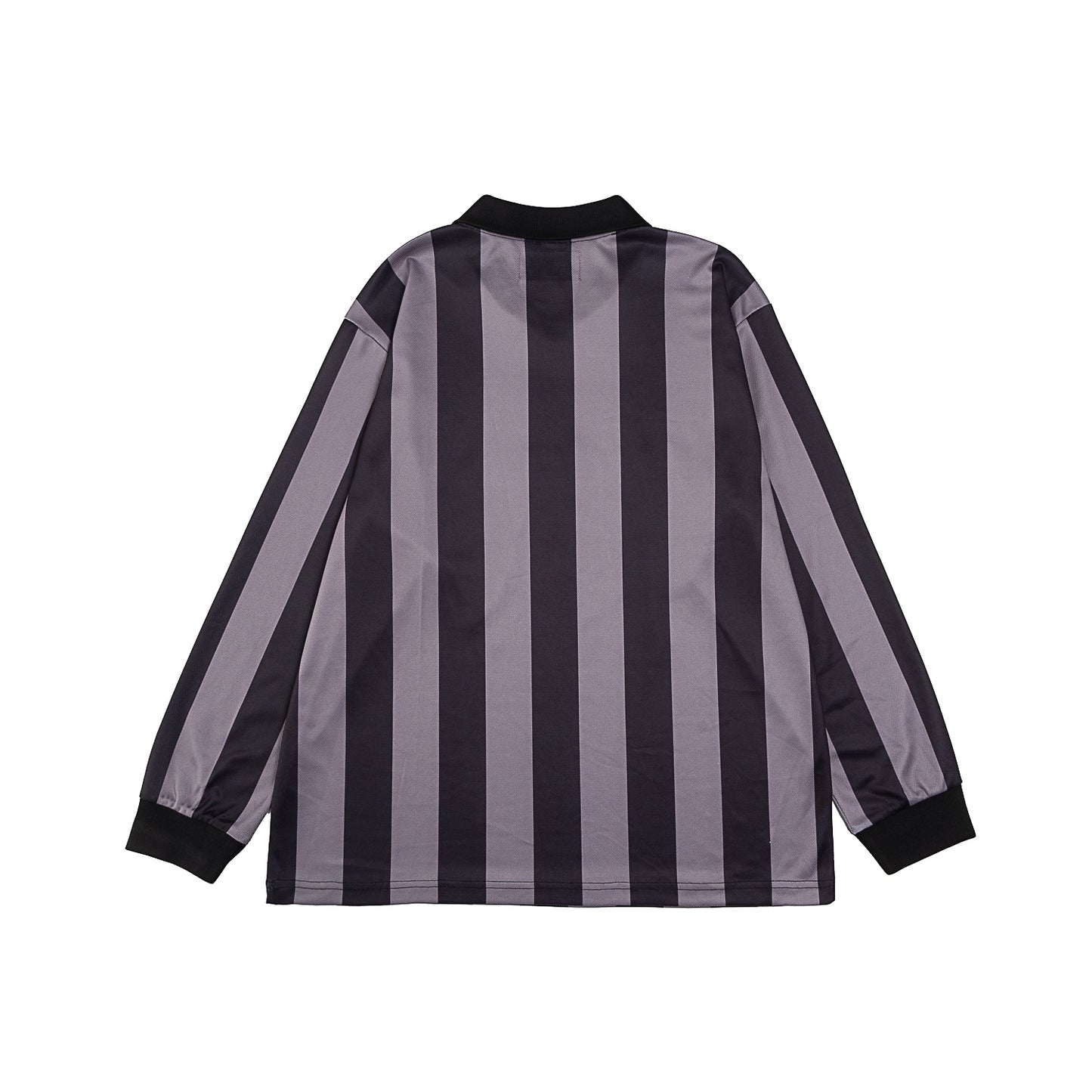 NEUTRAL SOCIETY NOT A FOOTBALL CLUB LS JERSERY-GRAY STRIPES