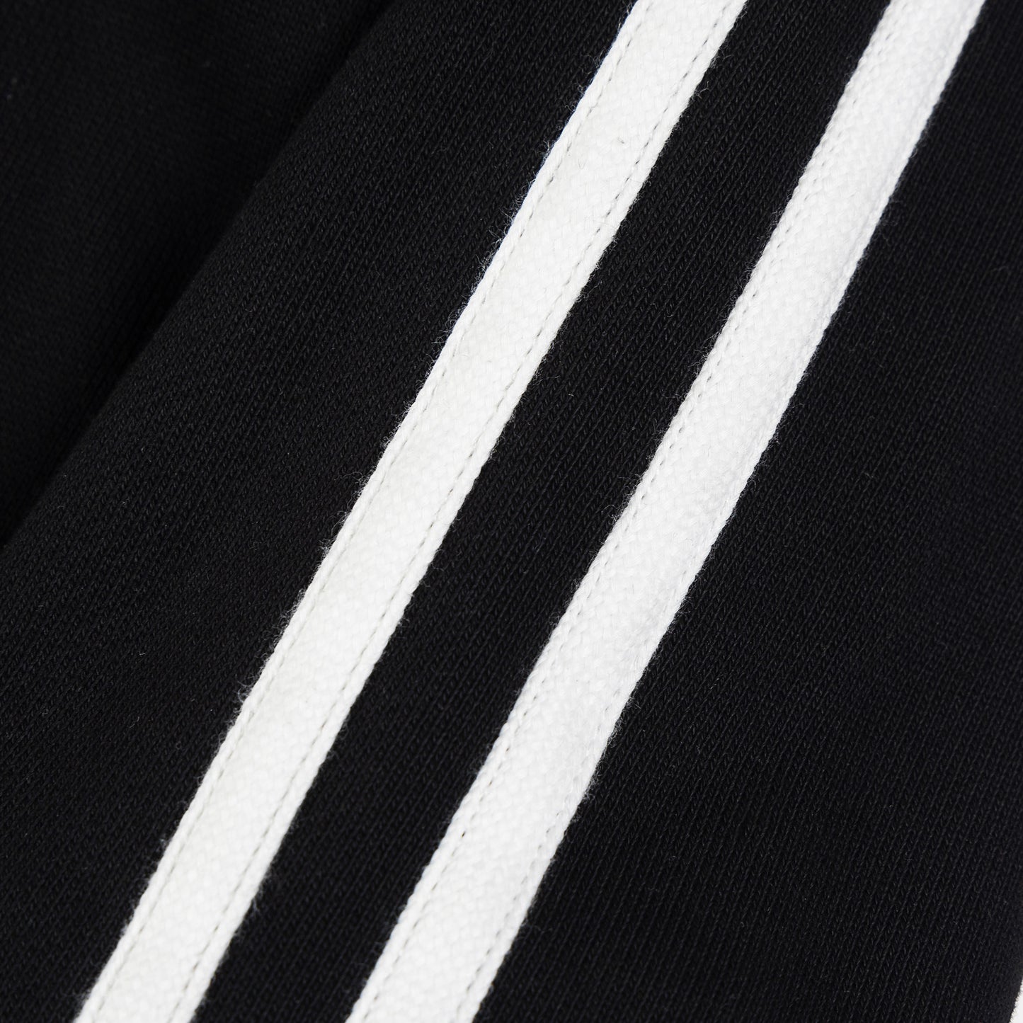 NEUTRAL SOCIETY ZIPPER POLO SWEATSHIRT-BLACK