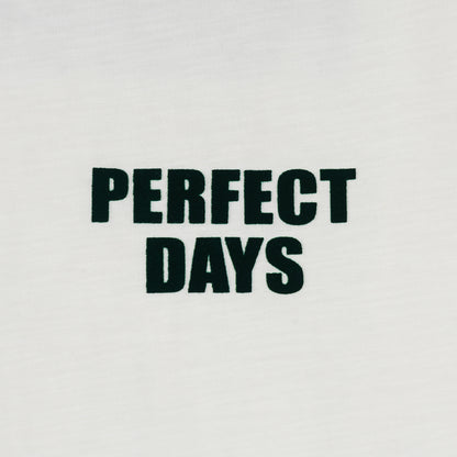 NEUTRAL SOCIETY PERFECT DAYS L/S BIG TEE-WHITE