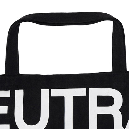 NEUTRAL SOCIETY NEUTRAL SOCIETY OVERSIZE TOTE BAG-BLACK