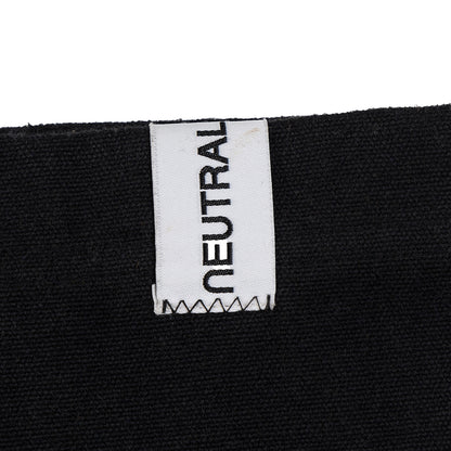 NEUTRAL SOCIETY NEUTRAL SOCIETY OVERSIZE TOTE BAG-BLACK