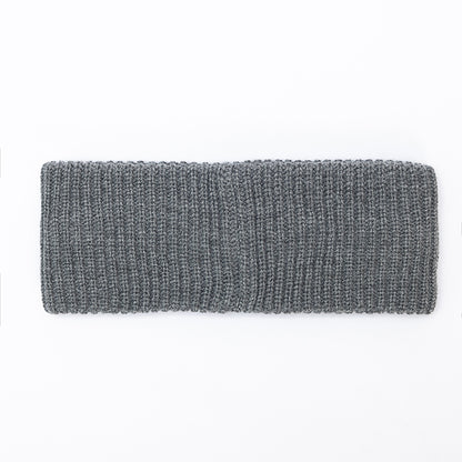 NEUTRAL SOCIETY NEUTRAL SOCIETY KNIITED HEAD BAND-GREY