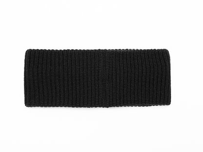 NEUTRAL SOCIETY NEUTRAL SOCIETY KNIITED HEAD BAND-BLACK