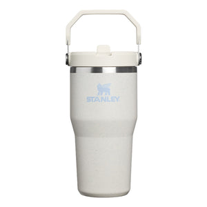 STANLEY 20OZ ICEFLOW 2.0 FLIPSTRAW TUMBLER-PALE STONE SPECKLE