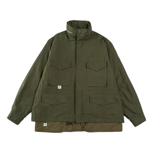 A[S]USL 2 LAYERS FIELD JACKET-OLIVE
