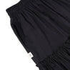 A[S]USL 2 LAYERS RUFFLES SKIRT-BLACK