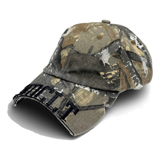 2ND CLOSET “2NDCLT”WASHED DAMAGED CAP-WASHED CAMO