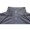 NEUTRAL SOCIETY 2 TONE TRACK JACKET-DARK GREY