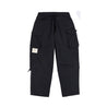 A[S]USL 2 WAYS DETACHABLE MULTI POCKETS PANTS-BLACK