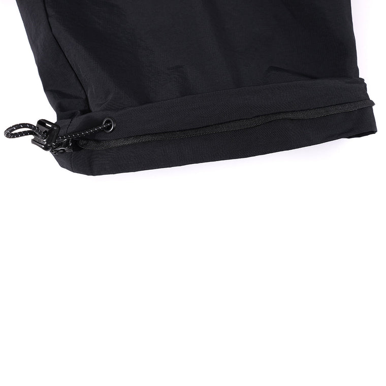 A[S]USL 2 WAYS DETACHABLE MULTI POCKETS PANTS-BLACK