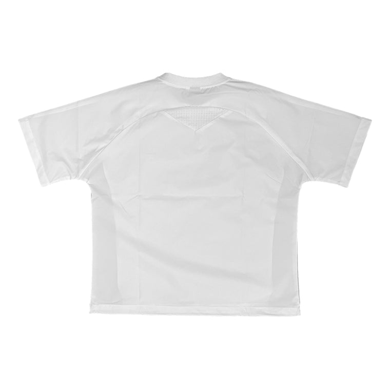 IP-AXIS 3D EMBROIDERED BREATHABLE TAILORED T-SHIRT-WHITE
