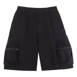 A[S]USL 3D POCKETS RIBSTOP SHORTS-BLACK