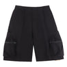 A[S]USL 3D POCKETS RIBSTOP SHORTS-BLACK