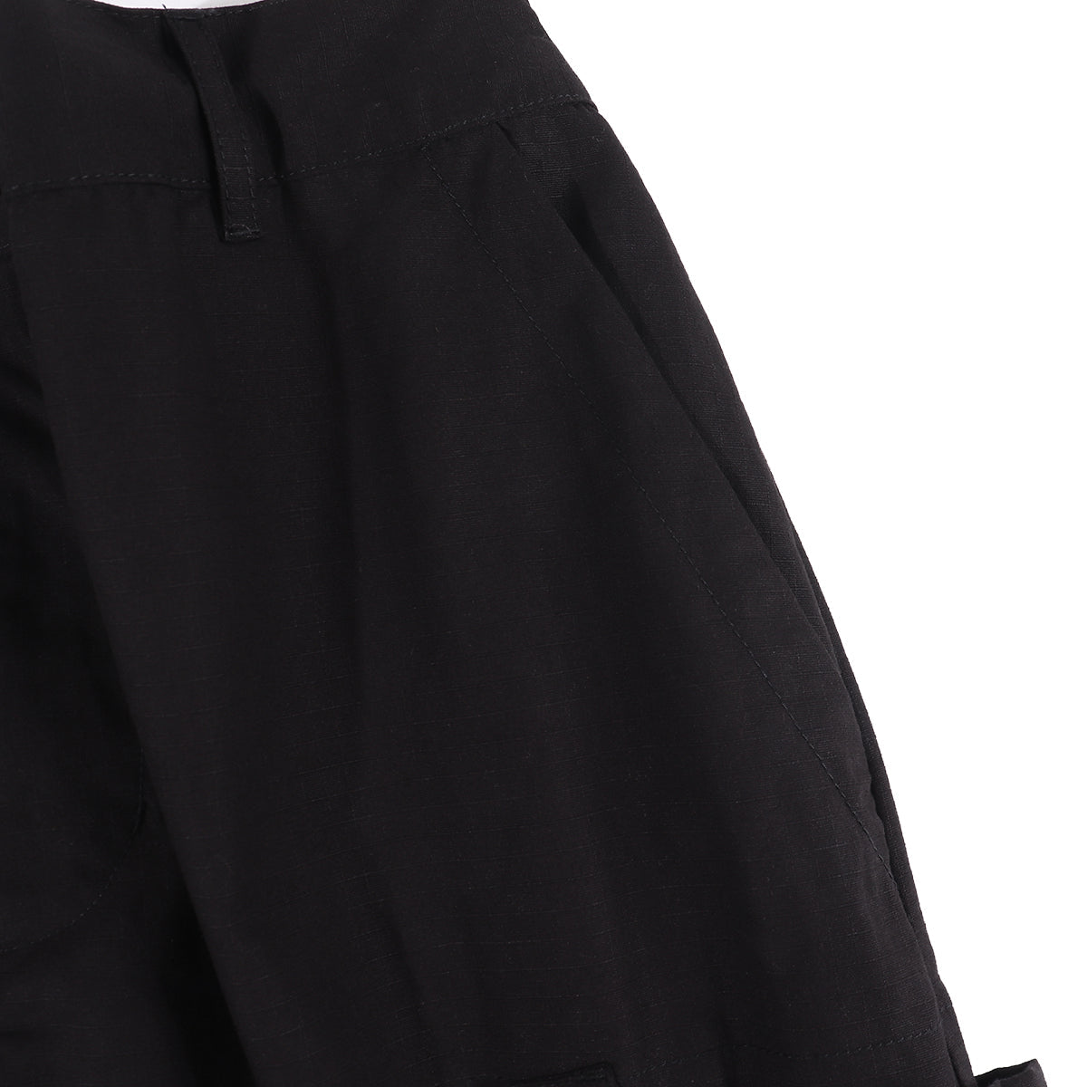A[S]USL 3D POCKETS RIBSTOP SHORTS-BLACK