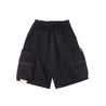 A[S]USL 3D POCKETS RIBSTOP SHORTS-BLACK