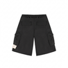 A[S]USL 3D POCKETS WIDE SHORTS-BLACK
