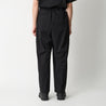 WHITE MOUNTAINEERING 3 TUCK WIDE PANTS-BLACK
