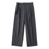 WHITE MOUNTAINEERING 4 TUCK WIDE PANTS-CHARCOAL