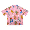 2ND CLOSET TIGERS HARAJUKU PRINTED SUMMER SHIRT-PINK