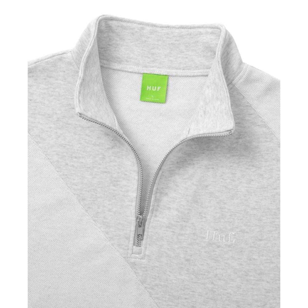 HUF JP CONVERSION ZIP FLEECE-GREY