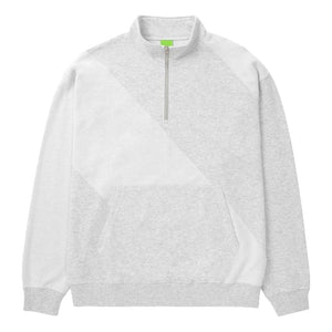 HUF JP CONVERSION ZIP FLEECE-GREY