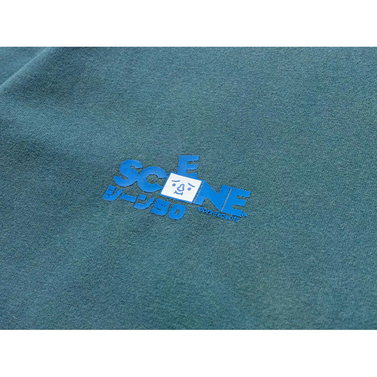 SCENE BY ICE FIRE x TO-FU SUMMER TEE B-BLUE