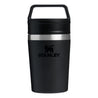 STANLEY 8OZ CAFE TO GO TRAVEL MUG-BLACK 2.0
