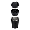 STANLEY 8OZ CAFE TO GO TRAVEL MUG-BLACK 2.0