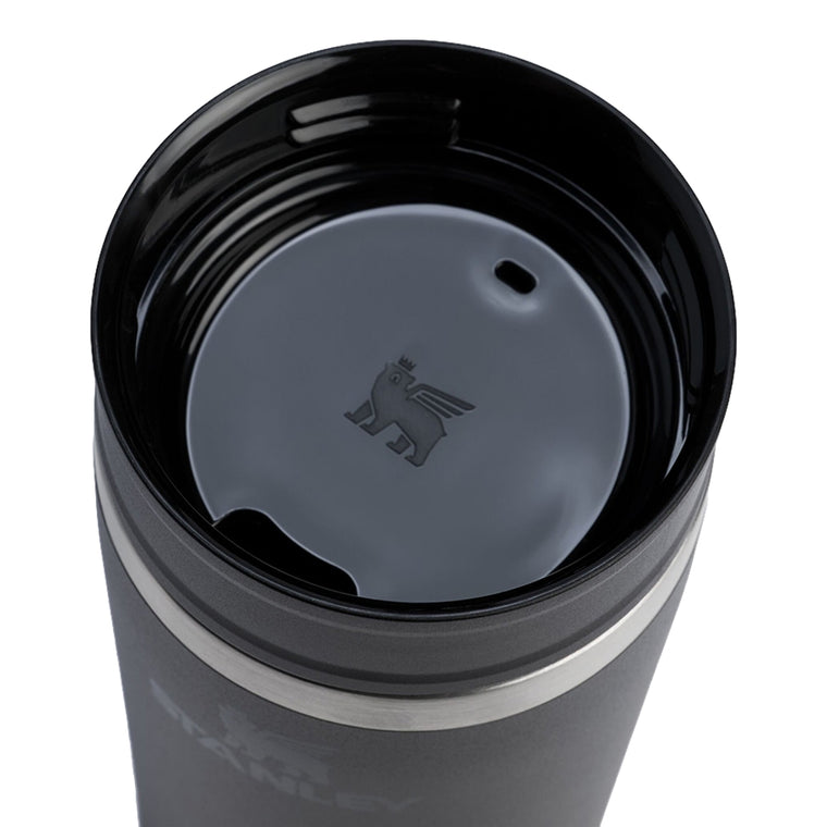 STANLEY 8OZ CAFE TO GO TRAVEL MUG-BLACK 2.0