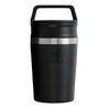 STANLEY 8OZ CAFE TO GO TRAVEL MUG-BLACK 2.0