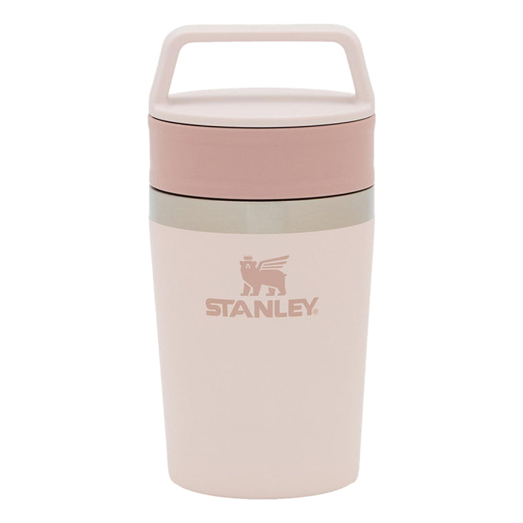 STANLEY 8OZ CAFE TO GO TRAVEL MUG-ROSE QUARTZ