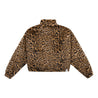 NEUTRAL SOCIETY LEOPARD REVERSIBLE JACKET-BLACK LEOPARD