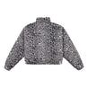 NEUTRAL SOCIETY LEOPARD REVERSIBLE JACKET-GREY LEOPARD