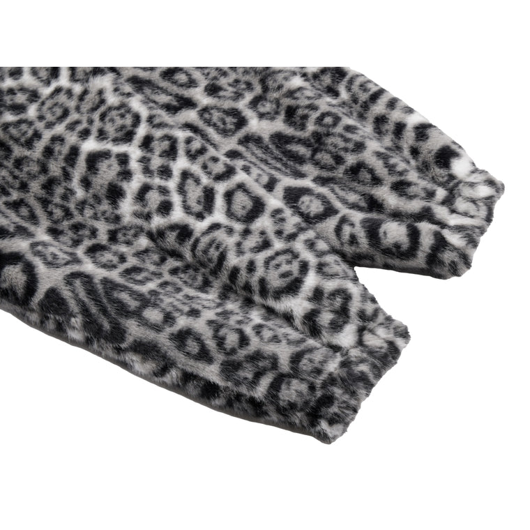 NEUTRAL SOCIETY LEOPARD REVERSIBLE JACKET-GREY LEOPARD