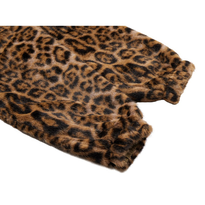 NEUTRAL SOCIETY LEOPARD REVERSIBLE JACKET-BLACK LEOPARD