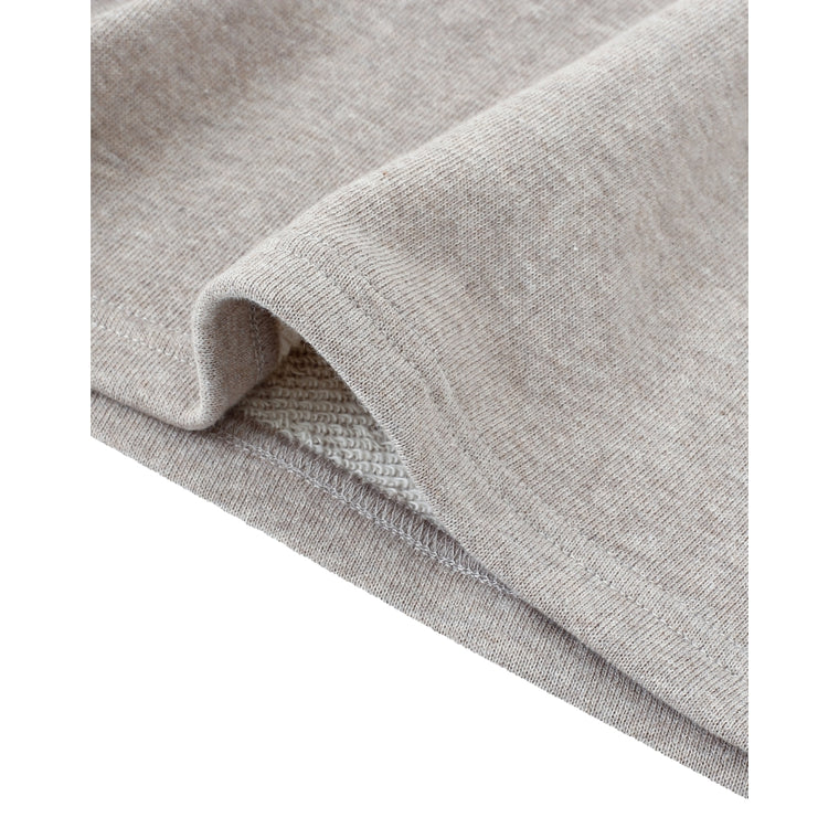 ESPRIT A-LINE FLEECE SHORTS-BEIGE