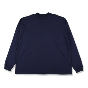 A.H A.H LONG SLEEVE T-SHIRT-NAVY