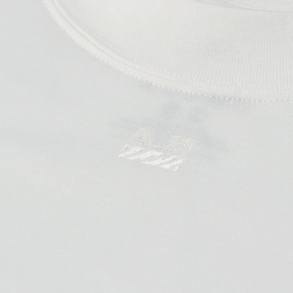 A.H A.H LONG SLEEVE T-SHIRT-WHITE