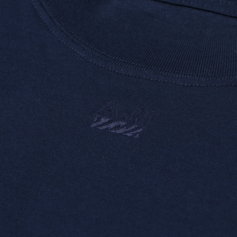 A.H A.H SHORT SLEEVE T-SHIRT-NAVY