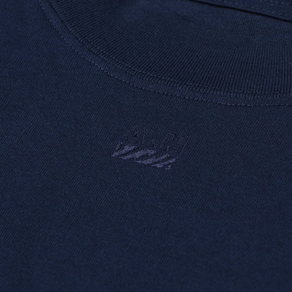 A.H A.H SHORT SLEEVE T-SHIRT-NAVY
