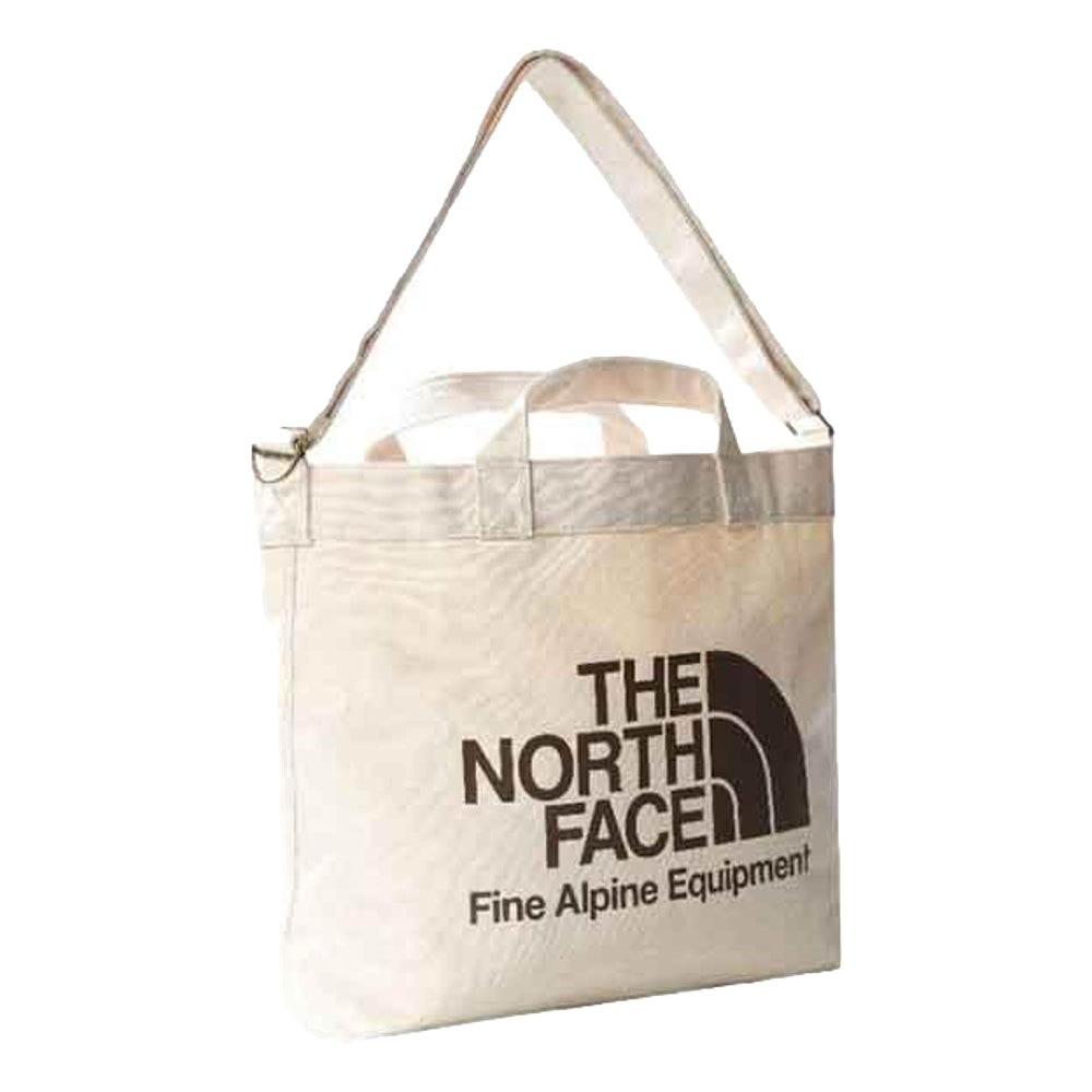 THE NORTH FACE ADJUSTABLE COTTON TOTE-BEIGE - Popcorn Store