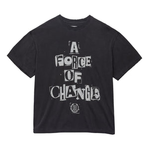 HONOR THE GIFT A FORCE OF CHANGE SS TEE-BLACK