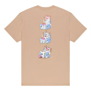 RIPNDIP AFTERNOON SNACK TEE-ALMOND