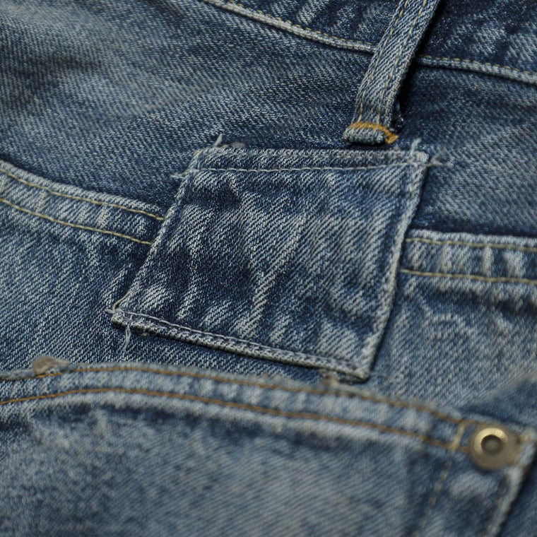 MADNESS AGING DENIM PANTS . M2 REGULAR(MADE IN JAPAN)-INDIGO