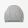 MADNESS AGING RAGLAN CREW SWEAT (MADE IN JAPAN)-HEATHER GREY