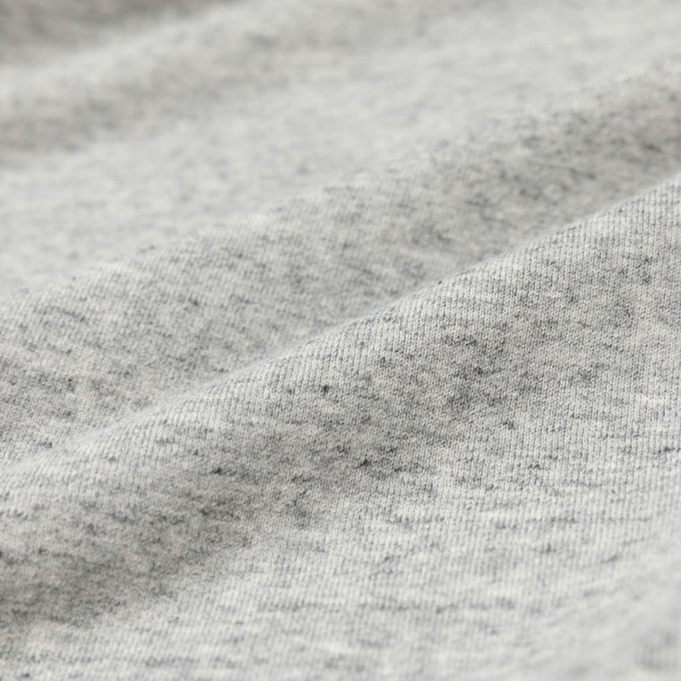 MADNESS AGING RAGLAN CREW SWEAT (MADE IN JAPAN)-HEATHER GREY